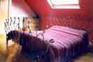 contemporary metal bed