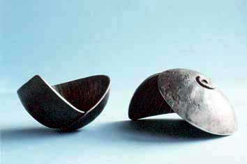 Contemporary  Forged Steel Bowl