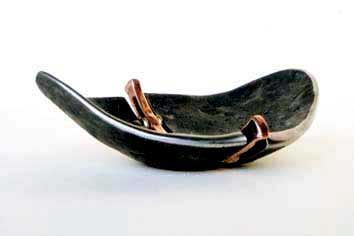Contemporary Metal Bowl