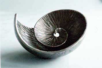 Contemporary  Forged Steel Bowl
