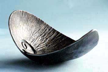 Contemporary  Forged Steel Bowl