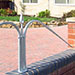 Simple and elegant metal railings