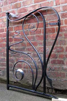 contemporary art nouveau gate