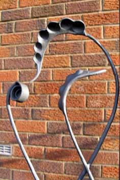 hot forged steel railings