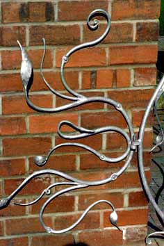 Contemporary Organic Garden Gate