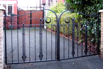 Contemporary Art Nouveau Gates