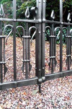 Modern Wrought Iron Driveway Gates