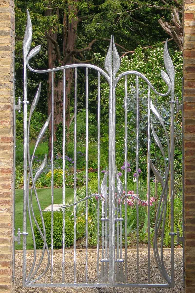 Contemporary and Modern Art Nouveau Metal Gates