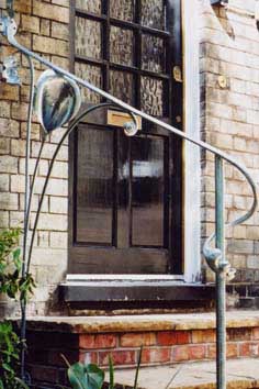 Contemporary Wrought Iron Handrail