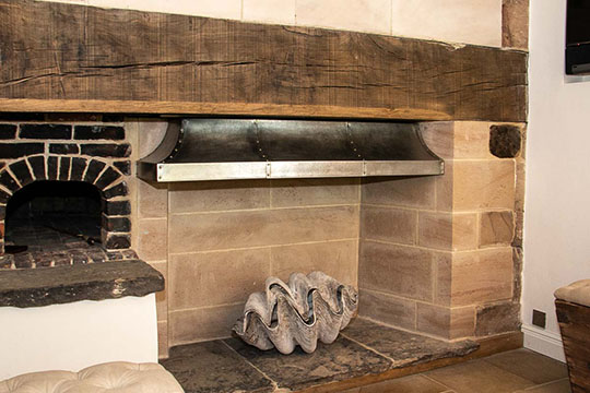Bespoke Fire Canopy for a Medival Country House