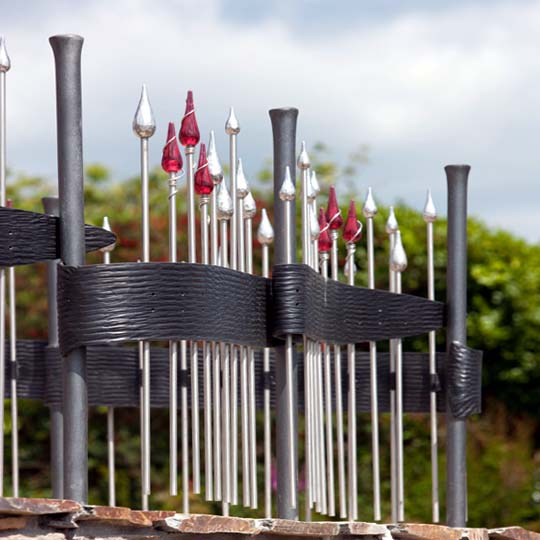 Creative Artistic and Unusual Stainless Steel Railings