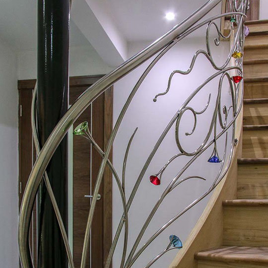 Stainless Steel Fantasy Fairy Tale Stair Railings