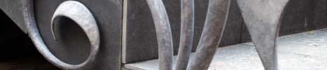 acid etched and aged galvanised steel