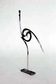 stainless steel sculpture