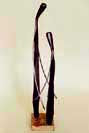 embrace iron sculpture