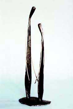 Embrace Iron Sculpture