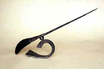 Fight or Flight Forged Steel Sculpture