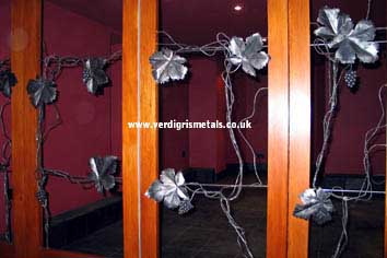 Forged Steel Vine Grill