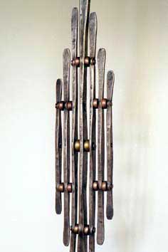 Brass and copper detailing