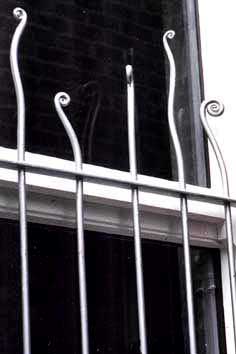 Contemporary Steel Security Grill