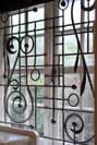forged steel security grill