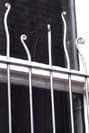 wrought iron security grill