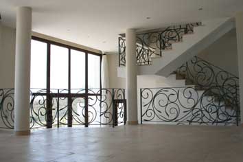 contemporary stair balustrade