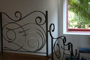 contemporary stair railings