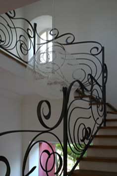 contemporary stair railings