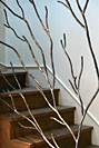textured forged steel tree balustrade 