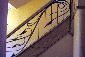 Contemporary Wrought Iron Stair Railings