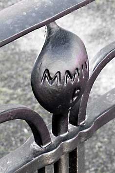 Contemporary Art Nouveau Railings