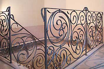 forged steel stair balustrades
