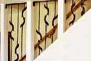 contemporary steel balustrade