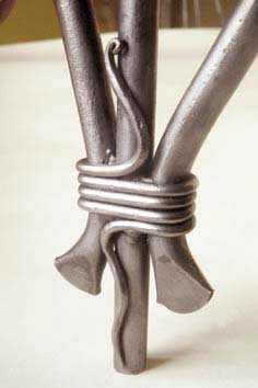 wrought iron detailing