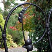 organic gates with long elegant tapers