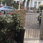 Bespoke steel gate and railings