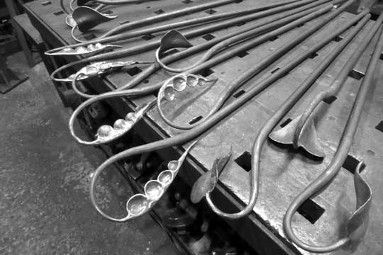 forged steel leaves