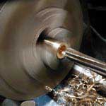 Precision machining bronze door handles