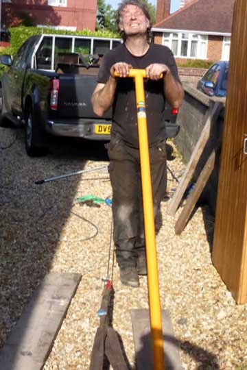 Happiness is a knowing you'd remembered to bring all the tools you would need