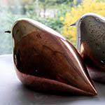 Copper bronze and cupronickel sculptures