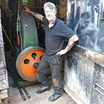 Moving a 2 ton powerhammer on its way to my new workshop in Dorset