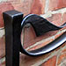 A detail from an Art Nouveau gate