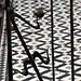 Gates based on stained glass design