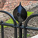 Arts and Crafts inspired railings