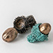 bronze acorns