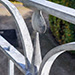 Very detailed Arts and Crafts railings for a period property