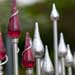 Some contemporary stainless steel and blown glass railings