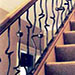 knotted steel stair railings