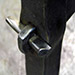 A traditional wedged joint